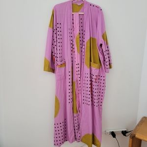 Block Shop Bird of Paradise Robe | Lilac - L/XL